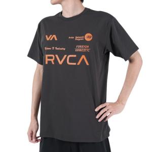 ルーカ（RVCA）（メンズ）半袖Tシャツ メンズ ALL BRAND  ラッシュガード BD041853 ORG｜victoriasurfandsnow