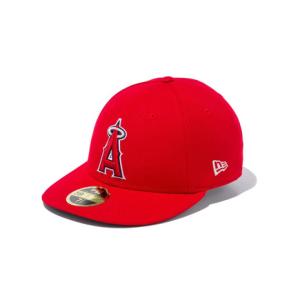 ニューエラ（NEW ERA）（メンズ）キャップ 帽子 LP 59FIFTY MLBオンフィールド ロサンゼルス・エンゼルス ゲーム 13554941 吸汗速乾｜victoriasurfandsnow