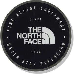 ノースフェイス（THE NORTH FACE）（メンズ、レディース、キッズ）TNFプリントステッカー NN32348 FA ブラック 丸型 ワンポイント 装飾｜victoriasurfandsnow