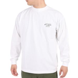 ニューバランス（new balance）（メンズ）長袖Tシャツ ロンT MT1996 グラフィックロングスリーブTシャツ AMT35014-WT ホワイト｜victoriasurfandsnow
