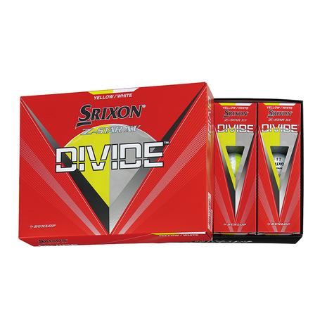 スリクソン（SRIXON）（メンズ）ゴルフボール スリクソン Z-STAR XV DIVIDE ダー...