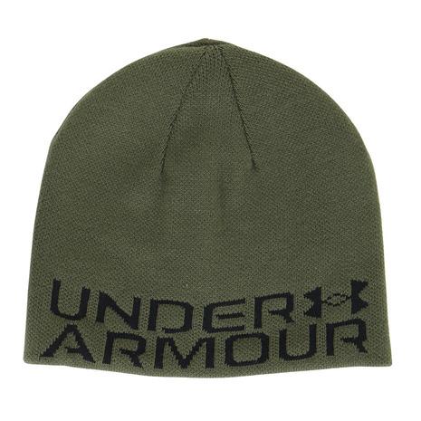 アンダーアーマー（UNDER ARMOUR）（キッズ）ジュニア ニット帽 リバーシブル ハーフタイム...