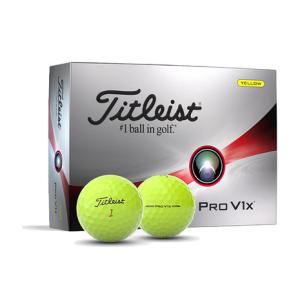 タイトリスト（TITLEIST）（メンズ）ゴルフボール PRO V1x プロV1x イエロー T2148S-J ダース 12個入り｜victoriasurfandsnow