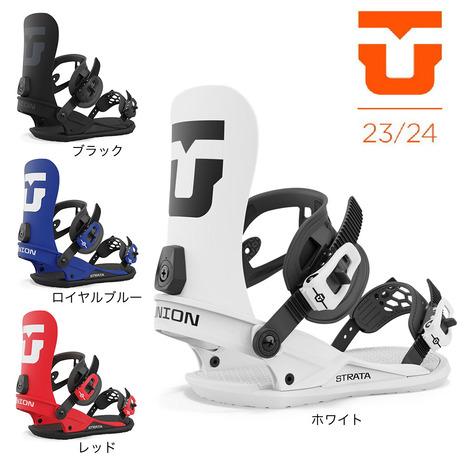 ユニオン（UNION）（メンズ、レディース）スノーボードビンディング 23-24 Strata Te...