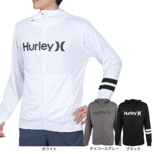 ハーレー（HURLEY）（メンズ）ラッシュガード パーカー 長袖 UVカット UPF50+ 紫外線対策 RASH ONE AND ONLY MRG2310036｜victoriasurfandsnow