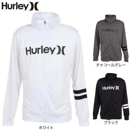 ハーレー（HURLEY）（メンズ）ラッシュガード フルジップ ジャージ 長袖 UVカット UPF50...