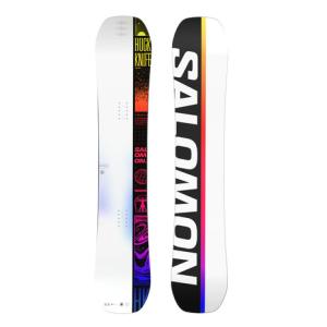 サロモン（SALOMON）（メンズ）スノーボード 板 23-24 HUCK KNIFE 473482 パーク フリースタイル ハイブリッドキャンバー｜victoriasurfandsnow