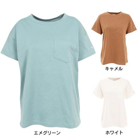 コロンビア（Columbia）（レディース）半袖Tシャツ ヤハラフォレスト ポケットショートスリーブ...