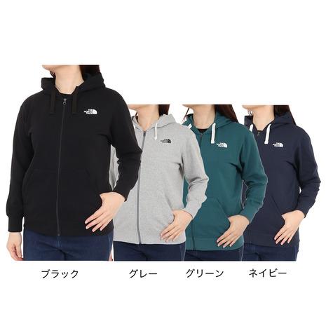 ノースフェイス（THE NORTH FACE）（レディース）スウェット フルジップフーディ NT62...