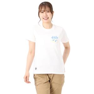 チャムス（CHUMS）（メンズ、レディース）半袖Tシャツ サウナTシャツ CH01-2392-W001 ホワイト｜victoriasurfandsnow