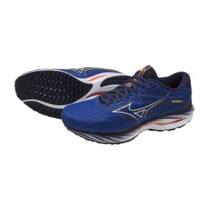 ミズノ（MIZUNO）（メンズ）ランニング シューズ ウェーブ ライダー 27 SW ブルー J1GC230405 スニーカー ジョギング クッション性 安定性 反発性｜victoriasurfandsnow