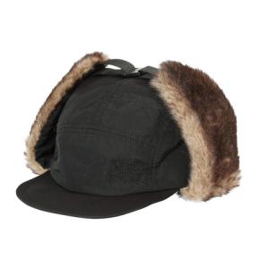 エビス（ebs）（メンズ）帽子 ファー フライトキャップ 4300415-FUR CAP BK｜victoriasurfandsnow