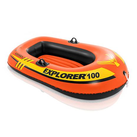 インテックス（INTEX）（キッズ）Explorer100 ボート 1人用 インフレータブルボート ...