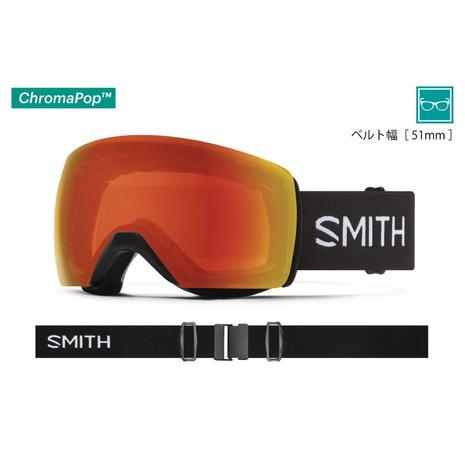 スミス（SMITH）（メンズ）スノーゴーグル ラージサイズ SKYLINE XL BLACK 102...