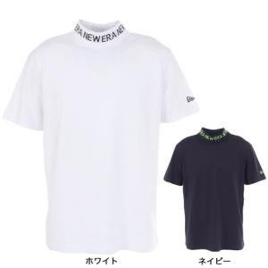 ニューエラ（NEW ERA）（メンズ、レディース）モックネック ゴルフ メンズ 半袖 鹿の子 ミッドネックTシャツ 14109046 14109055｜victoriasurfandsnow