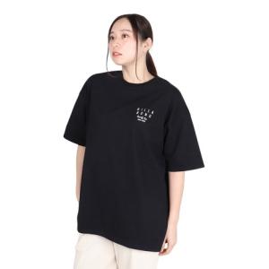 ビラボン（BILLABONG）（レディース）SOFT CLEAN ロゴ ルーズTシャツ BE013211 BLK｜victoriasurfandsnow