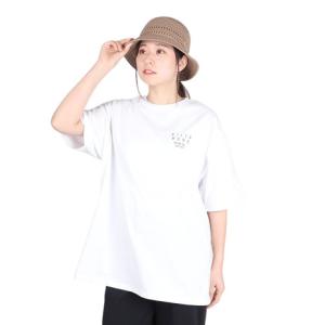 ビラボン（BILLABONG）（レディース）SOFT CLEAN ロゴ ルーズTシャツ BE013211 WHT｜victoriasurfandsnow