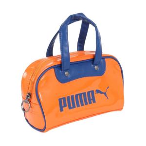 プーマ（PUMA）（メンズ、レディース、キッズ）CLASSICS MINI グリップ 小型ボストンバッグ オレンジ 09106303｜victoriasurfandsnow