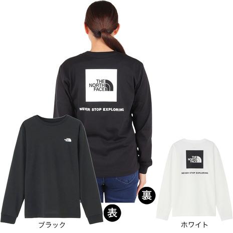 ノースフェイス（THE NORTH FACE）（レディース）長袖Tシャツ ロンT ロングスリーブバッ...