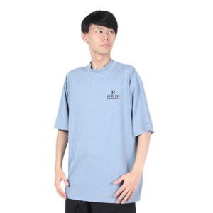 ハーレー（HURLEY）（メンズ）ラッシュガード ファントム オーバーサイズド カル モック ショートスリーブ Tシャツ 水陸両用 MUT2411030-DBLE｜victoriasurfandsnow