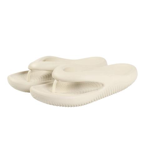 クロックス（crocs）（メンズ、レディース）サンダル メロウリカバリーフリップ Bo ベージュ 2...