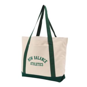 ニューバランス（new balance）（メンズ、レディース）トートバッグ キャンバストート LAB23178NWG グリーン