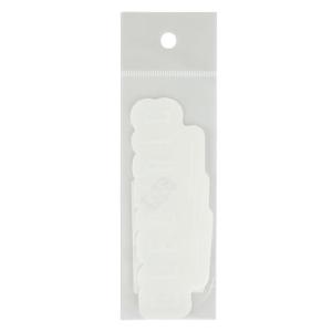 エレクトリック（ELECTRIC）（メンズ、レディース、キッズ）UNDERVOLT CLEAR ステッカー E24MA02 WHITE S