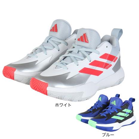 アディダス（adidas）（キッズ）キッズバスケットシューズ バッシュ Cross Em Up セレ...