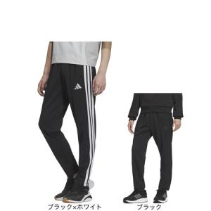 アディダス（adidas）（メンズ）スリーストライプス スリムフィット ダブルニット オープンヘム トラックパンツ JZR03