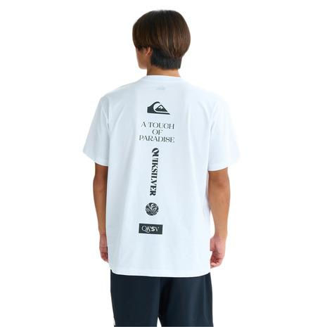 クイックシルバー（Quiksilver）（メンズ）ラッシュガード VERTICAL LOGO 半袖T...