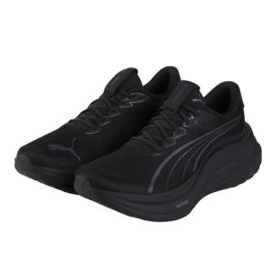 PUMA プーマ ファストアール ニトロエリートメ ジャーズ ブラック 26 PUMA（プーマ） PUMA FAST-R NITRO ELITE MAJORS ブラックxイエロー