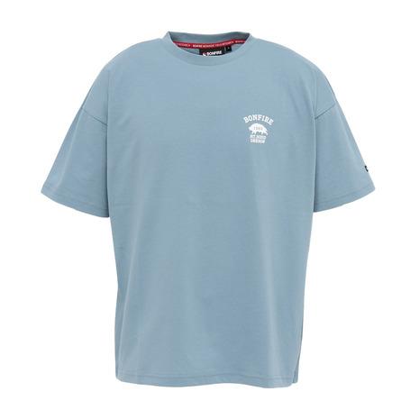 ボンファイア（Bonfire）（メンズ）半袖Tシャツ Wild boar 50BNF5SCD2374...