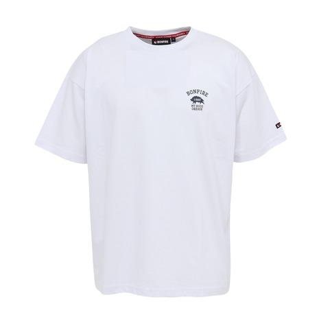 ボンファイア（Bonfire）（メンズ）半袖Tシャツ Wild boar 50BNF5SCD2374...