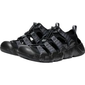 キーン（KEEN）（メンズ）ストラップサンダル ハイパーポート エイチツー ブラック グレー 1028652 レジャー アウトドア 軽量 フィット感 耐久性 防水性