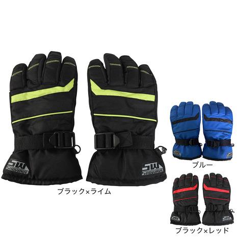 スノーウェイブ（SNOW WABE）（キッズ）キッズ ボーイズ 子供用 手袋 グローブ 25SW-0...