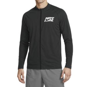 ナイキ（NIKE）（メンズ）ラッシュガード 長袖 ジップ長袖ハイドロガード NESSG558-N001