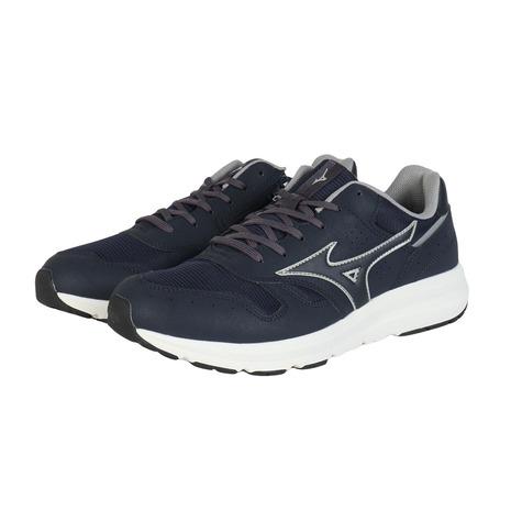 ミズノ（MIZUNO）（メンズ）スニーカー ウォーキングシューズ ウエーブフリーライド2 SW ネイ...