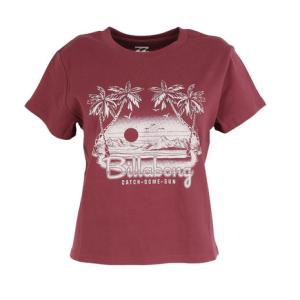 ビラボン（BILLABONG）（レディース）GRAPHIC BABY FIT Tシャツ 26SP BG013216 RDA