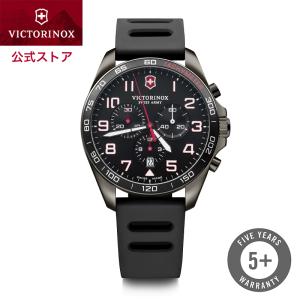 ビクトリノックス 公式 腕時計 VICTORINOX FieldForce Sport Chrono フィールドフォース スポーツクロノ ブラック  ラバーストラップ  日本正規品｜ビクトリノックス公式Yahoo!ショッピング店