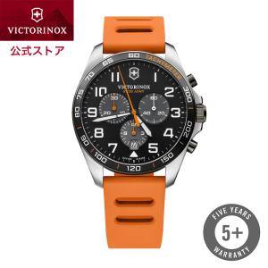 ビクトリノックス 公式 腕時計 VICTORINOX FieldForce Sport Chrono フィールドフォース スポーツクロノ ブラック  ラバーストラップ 正規品 保証付 時計 メンズ