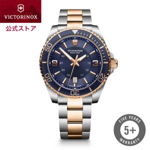ビクトリノックス 公式 腕時計 VICTORINOX Maverick マーベリック 日本正規品 保証付  ブルー  ステンレススチール ブレスレット  241950｜victorinox