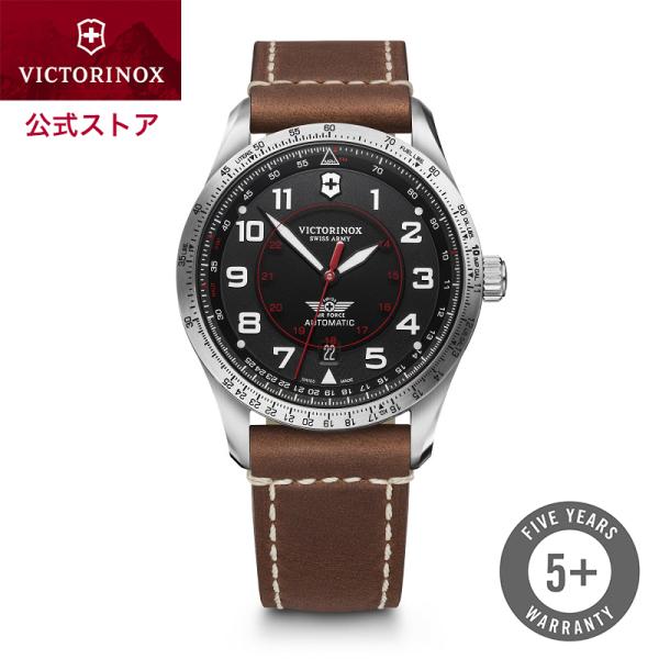 ビクトリノックス 公式 腕時計 VICTORINOX AIRBOSS エアボス メカニカル ブラック...