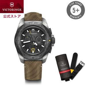 商品レビューでプレゼント ビクトリノックス VICTORINOX 公式 I.N.O.X. イノックス クロノ カーボン チタン 黒 241988.1 日本正規品 5年保証 腕時計 メンズ｜victorinox