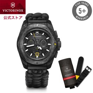 商品レビューでプレゼント ビクトリノックス VICTORINOX 公式 I.N.O.X. イノックス クロノ カーボン ブラック 241989.1 日本正規品 5年保証 腕時計 メンズ｜victorinox