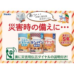 非常食 保存食 ブルボン クラッカー ミルクビ...の詳細画像1