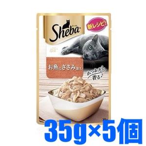 シーバ リッチ お魚にささみ添え 絶品フレーク 35g 5個セット｜victory-online