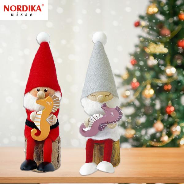 定形外送料無料 NORDIKA nisse ノルディカニッセ タツノオトシゴを抱えたサンタ 干支 シ...