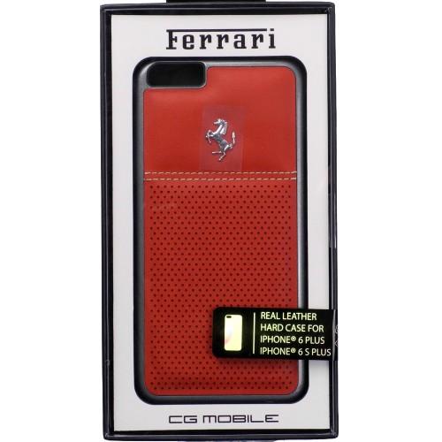 フェラーリ iPhone6 Plus / 6s Plus ベルリネッタ ドット レザー ハードケース...