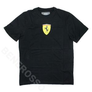 フェラーリ メンズ ビッグ プランシングホース Tシャツ ブラック｜victorylap
