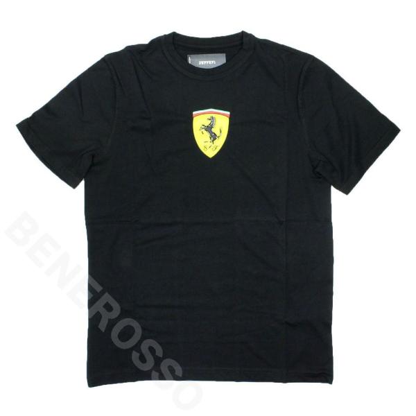 フェラーリ メンズ ビッグ プランシングホース Tシャツ ブラック